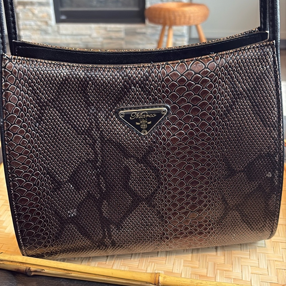 Marco USA 1958 Faux Snakeskin Shoulder bag​